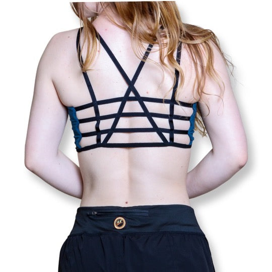 Morningside Sports Bra - Navy/Black