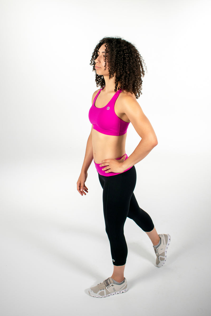 Bergen Crop - Hot Pink
