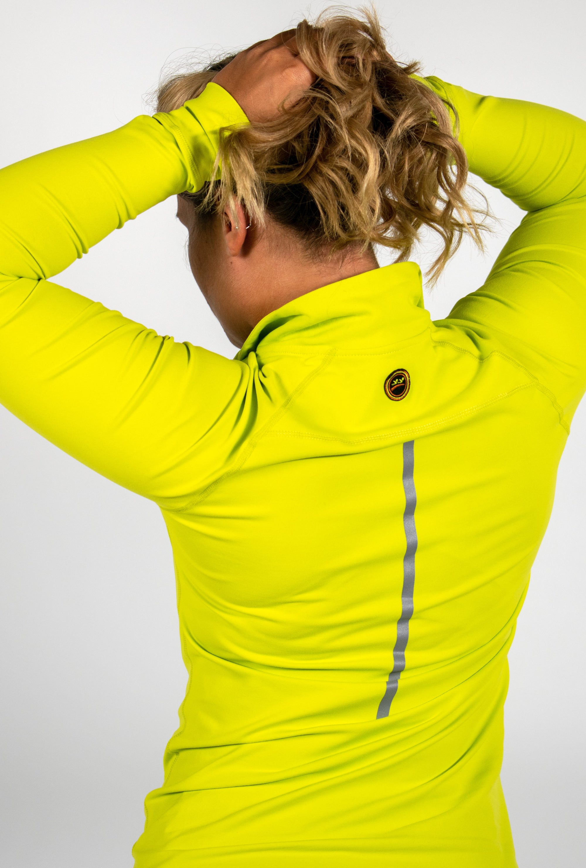 Cottage Half Zip - Chartreuse