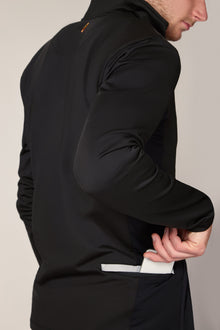 Marshall Fleece Micro Lined Half Zip - Black