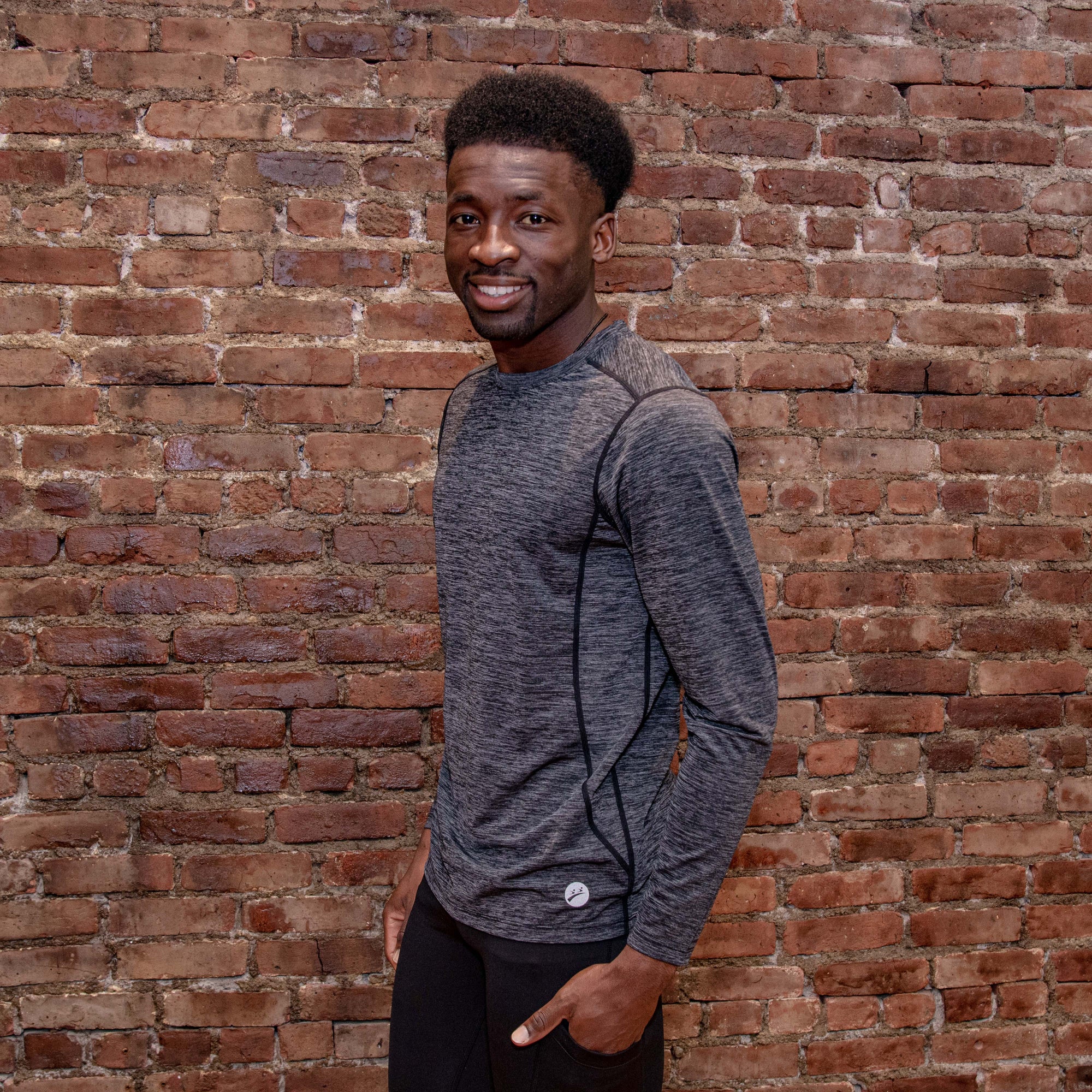 Avondale Long Sleeve - Heathered Coal