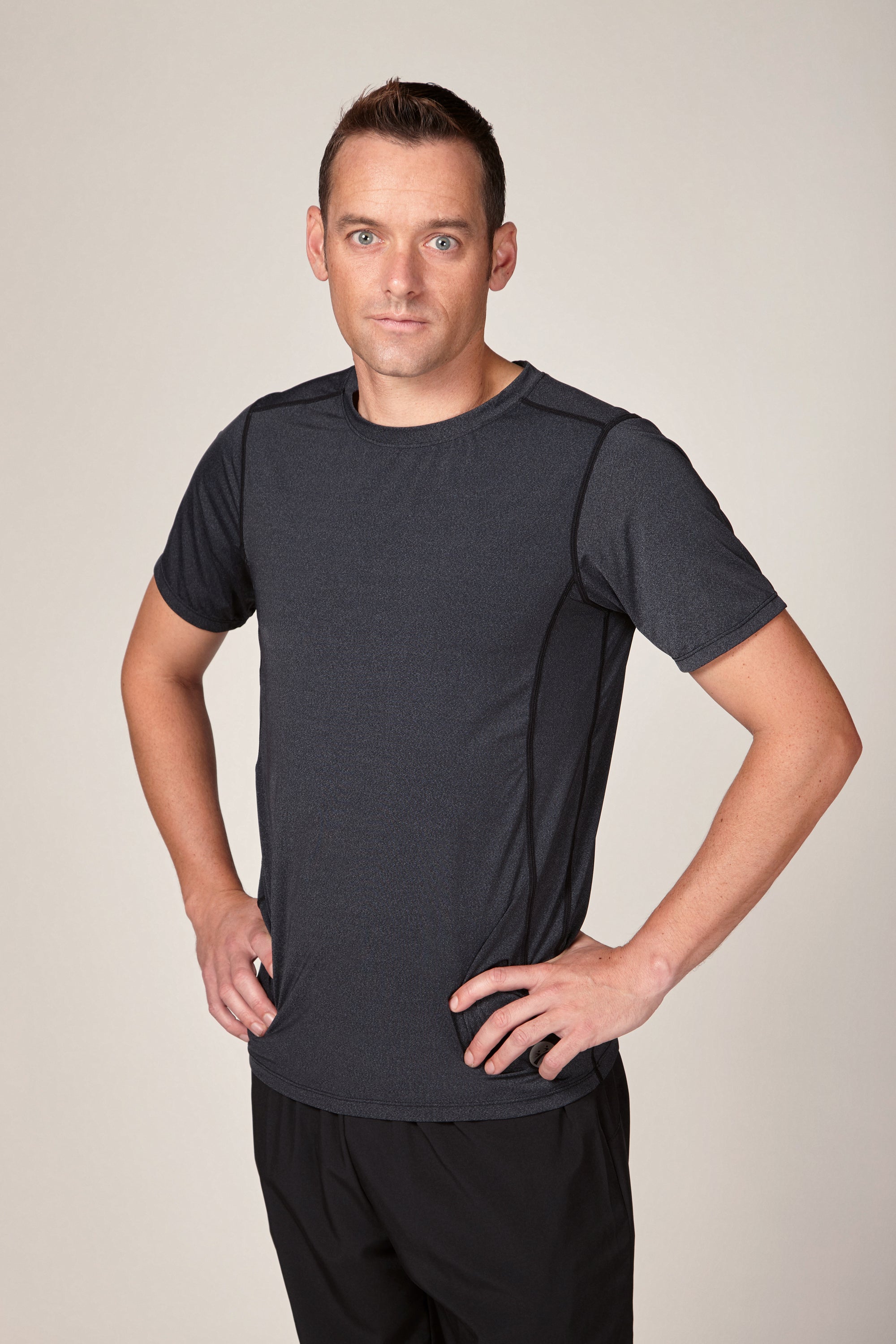 Van Buren Tee - Carbon