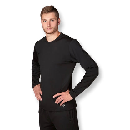 Walthery Micro Fleece Lined Long Sleeve - Black